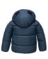 Baby Boys Baby Sherpa Fleece Lined Puffer Jacket 6-24M