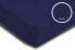 2 Bettlaken Jersey navy blau 90 x 200 cm