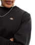 Dickies oakport small logo sweatshirt in black