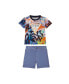 Baby Boys Short Sleeve Shirt and Shorts Set