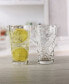 Double Circle Set of 10 - 7 oz Juice Glasses