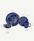 Blue Moon 16Pc Dinnerware Set