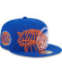 Men's Blue New York Knicks Game Day Hollow Logo Mashup 59FIFTY Fitted Hat