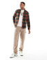 Superdry Cotton lumberjack check shirt in bryce check black