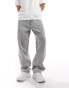 Weekday Galaxy loose fit baggy jeans in grey wash