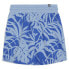 Puma Essential Palm Resort Graphic 5 Inch Skirt Womens Blue Casual 68300920