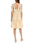 Ro's Garden Fatima Mini Dress Women's Beige Xs