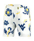 Men's White West Virginia Mountaineers Vault Tech Swimming Trunks