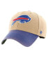 47 Brand Men's Khaki/Royal Buffalo Bills Dusted Sedgwick MVP Adjustable Hat