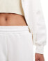 The Couture Club co-ord relaxed wide leg joggers in off white