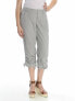 Inc International Concepts Women's Embellished Studded Cargo Pants Gray 6