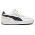 Puma Pl Ca Pro Crush Lace Up Mens Black, Off White, White Sneakers Casual Shoes