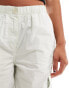 Calvin Klein Jeans cargo trouser in white