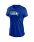 Women's Royal Seattle Seahawks Primary Logo T-Shirt