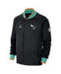 Men's Black, Mint Charlotte Hornets 2022/23 City Edition Showtime Thermaflex Full-Zip Jacket