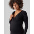 VERO MODA Lavender 2 Function Maternity Long Sleeve V Neck T-Shirt