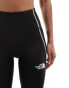 The North Face Training Hakuun contour seam 7/8 high waist leggings in black