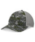 Men's Gray LSU Tigers OHT Military Appreciation Pledge Trucker Camo Adjustable Hat