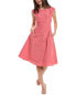 Weekend Max Mara Erik A-Line Dress Women's Pink 6