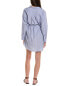 3.1 Phillip Lim Striped Shirtdress Women's Blue 4