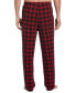 Men's Deluxe Touch Knit Buffalo Plaid Pajama Pant