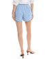 Blank Nyc Linen-Blend Short Women's Blue Xs