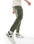 Hollister ripstop cargo jogger in green