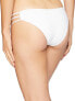 L Space Women's 183609 Kennedy Bikini Bottoms Swimwear White Size S