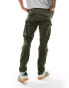 G-star rovic 3D regular tapered cargo trousers in khaki green