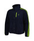 Men's Navy Manchester United Lifestyler Fleece Full-Zip Jacket