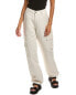 Burning Torch Heartland Linen-Blend Cargo Pant Women's Brown Xxs