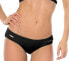 Becca by Rebecca Virtue 167932 Womens Hipster Bikini Bottom Black Size Medium