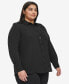 Women's Plus Size Utility Shirt, First@Macy’s