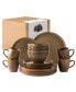 Serenity 16-PC Dinnerware Set, Service for 4