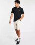 Levi's polo shirt in black with small logo