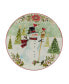 Joy of Christmas 9" Dessert Plates Set of 4