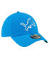 Men's Blue Detroit Lions Classic 39THIRTY Flex Hat