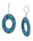 Semi-Precious Turquoise Drop Earrings