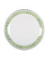 Scallop Enamelware Dinner Plates, Set of 4