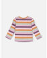 Baby Girls Baby Printed T-Shirt Multicolor Stripe