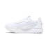 Puma R78 Voyage Tumbled Lace Up Womens White Sneakers Casual Shoes 39863901