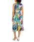 Women's Printed Midi Shirtdress