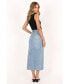 Dana Denim Midi Skirt