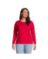 Plus Size Relaxed Supima Cotton Long Sleeve Crew Neck T-Shirt