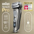 Braun Series 9 Pro 9485cc - Foil shaver - 0.05 mm - Black - Silver - LED - Battery - Lithium-Ion (Li-Ion)