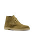 Clarks Desert Boot 26174056 Mens Green Suede Lace Up Ankle Boots