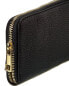 Persaman New York #1143 Leather Wallet Women's Black Os