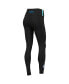 Women's Black Charlotte Hornets Classics Lux Leggings