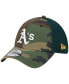 Men's Camo Oakland Athletics Team Neo 39THIRTY Flex Hat