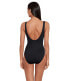 Lauren Ralph Lauren 298928 Women Luxury Solid Sash One-Piece Black 14